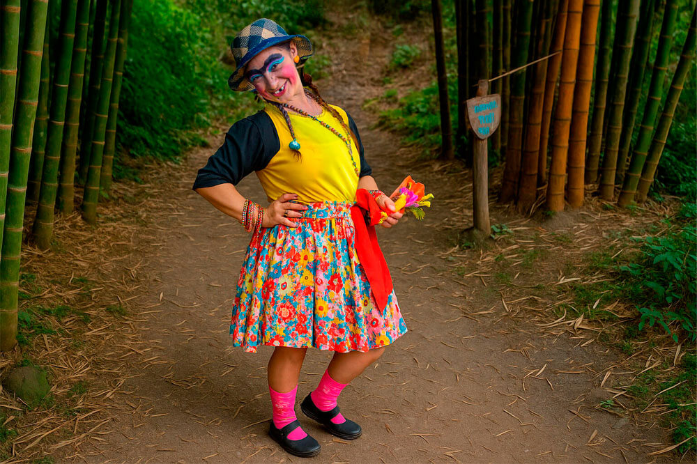 personajes interactivos parque del quindio